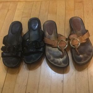 Worn but Beautiful Cole Haan Wedge Bundle!